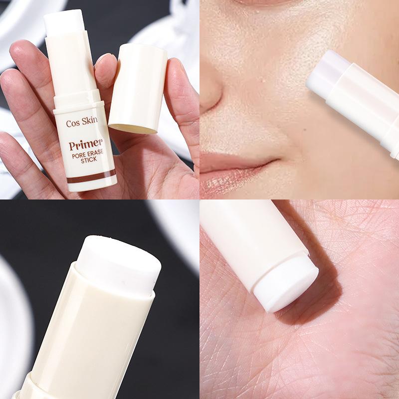 Hydrating Concealing Primer Stick Waterproof Pore Minimizing Makeup Base Long Lasting Oil Control Lightweight Foundation Prep Smooth Skin