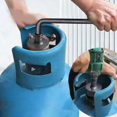 Liquefied Gas Tank Angle Stop Valve Wrench, Hand Tool, Professional, High Carbon Steel Cylinder