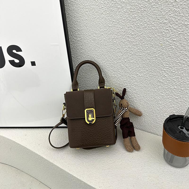 Mobile phone bag women's messenger new small bag retro versatile high sense women's niche handbag