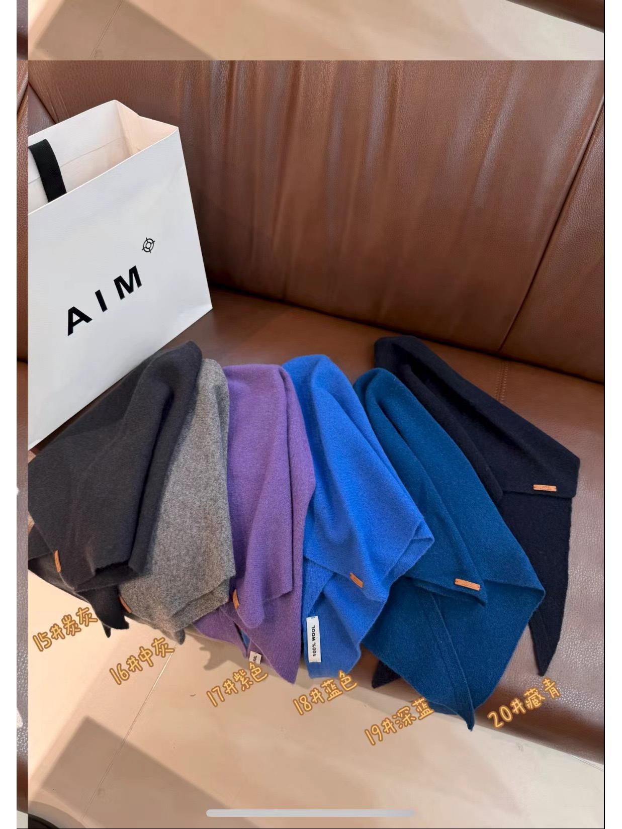 

В язана трикутна хустка з 100% чистої вовни - Жіноча універсальна осінньо-зимова хустка на голову та шаль