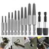 12Pcs/Set Hex Screw Extractors 6.35mm For Broken Screws