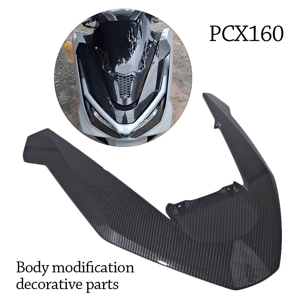 Floating Film Coating Front Light Eyebrow Fairing Extension Guard for HONDA PCX160 2025