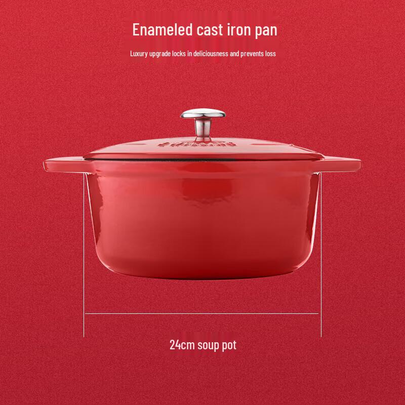 Zwilling Round 24cm Enameled Cast Iron Casserole Pot