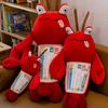 Keyboard Warrior Plush Toy Red Lobster Stuffed Animal For Kids And Adults