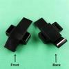 1 STuks Zwart Aluminiumlegering Deursluiting Slot Frame Bevestigingsaccessoires geschikt voor 3030 4040 4545 Europese Standaard Aluminium Profiel
