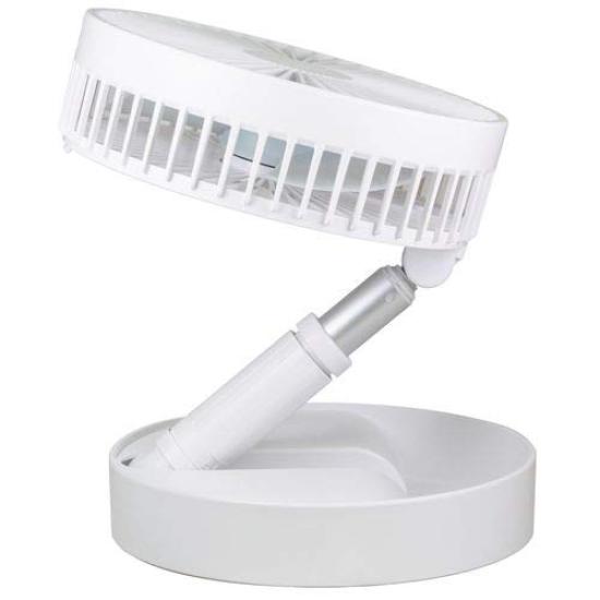 Folding Fan Free Fan Air Take Light White JPNY-F100(LW)