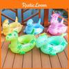 Children's Thickened Inflatable Dinosaur Seat Ring For Swimming Eco-friendly Pvc Material