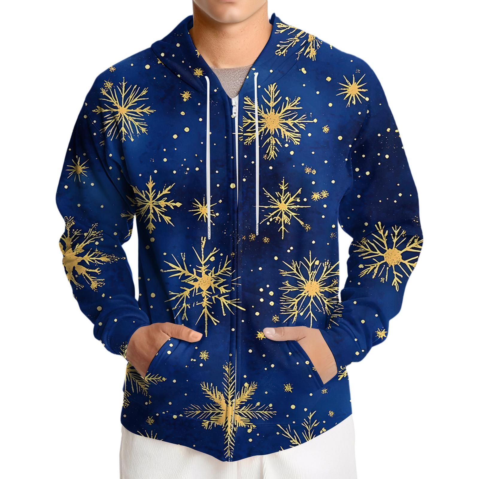 

Мужская повседневная куртка с капюшоном и кулиской свободного кроя M