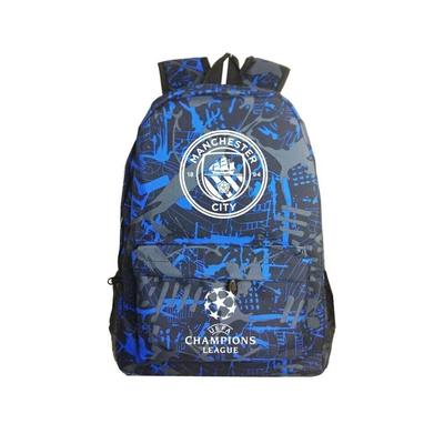 Σακίδιο Πλάτης Man City FC για Φίλους - Αδιάβροχο Σχολικό Σακίδιο Ποδοσφαίρου - Ανθεκτικό Σχολικό Σακίδιο