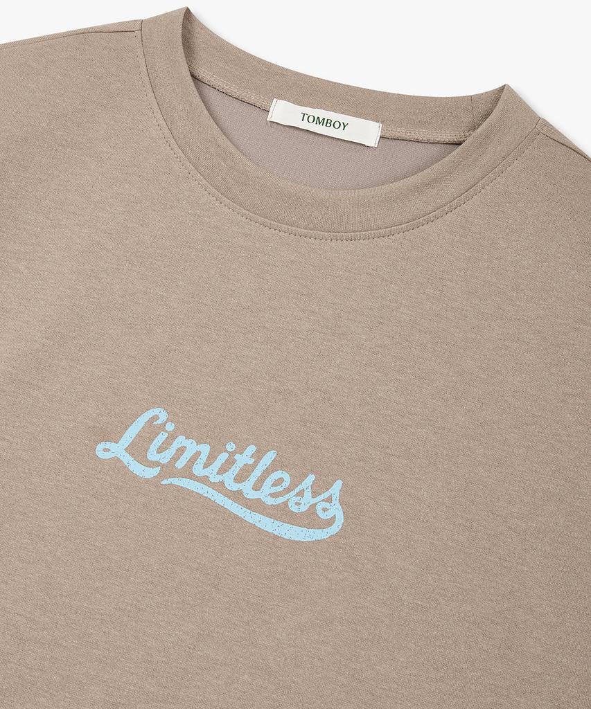 STUDIO TOMBOY Double-Sided Print Artwork Short Sleeve T-Shirt_Light Brown 9176222993