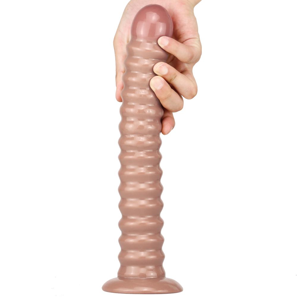 MoDi Dildo Stimolatore Vaginale Masturbatore Femminile Plug Anale Filettato Butt Plug