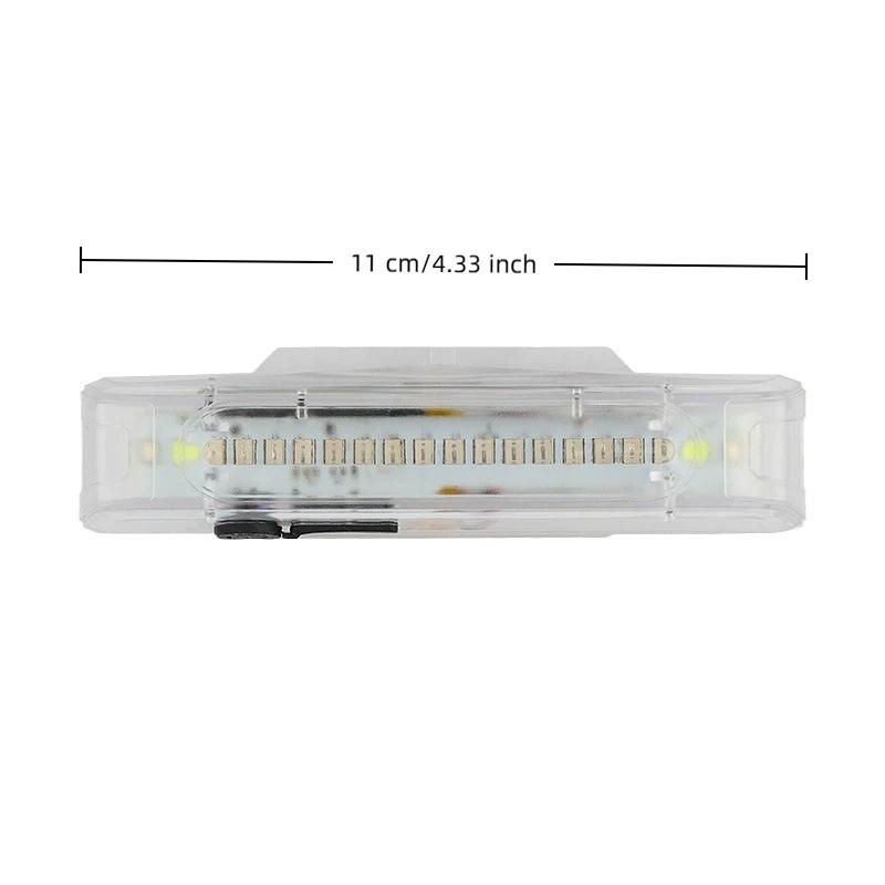 Solar Strobe Light Solar Led Tail Warning Lights Flash Lights Vehicle Strobe Lights Waterproof Anti Collision Lights For Trucks