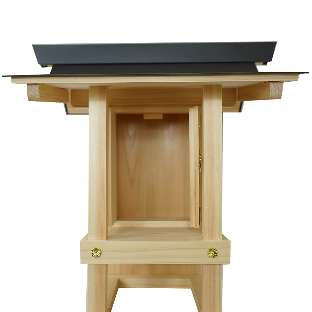 Kamidana no Sato Sanctuar Shinto Zeul Pământului (Mediu) Tablă Cutată Colorată Natural