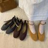 Fashion 2025 Brand Autumn Women Flat Shoes Ladies Round Toe Mary Jane Shoes Soft Sole Shallow Slip On Ballerinas Shoe Dree Shoes Mule