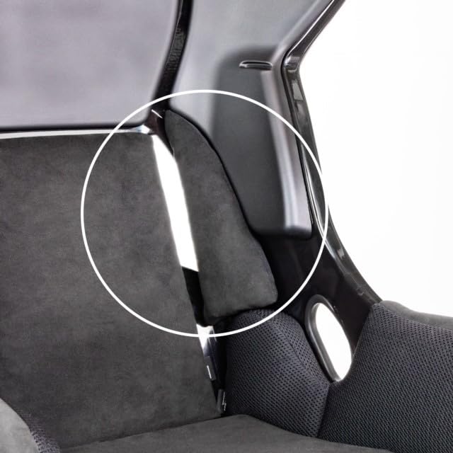 

CLINGAIR Подушка сиденья для RECARO RMS Спинка Ultrasuede S-BL6 чёрный