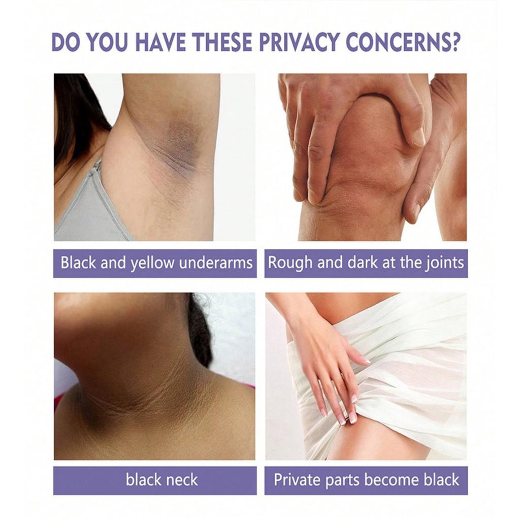 New Turmeric Oil Glow To Facial Lightening Serum For Black Brown Skin Leg Hand Body Whitening for Dark Skin Beauty Health