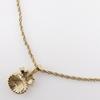 NINA RICCI NR Necklace Plated Gold 7.4g Women Used