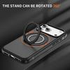 Ring Kickstand Magnetic Phone Case For Apple iPhone 17 Air 16 15 14 13 12 11 Pro Max Plus Anti-Slip Shockproof Protective Shell