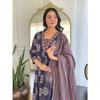 Designer Indian Women Ethnic Kurti Pant Dupatta Set Bollywood Designer Kurta Set