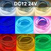 SMD2835 120LEDs/m LED Strip 5M 12V 24V 220V Home Lamp Strip Decor Colorful Flexible Lamp Bar for TV Background Home Decoration