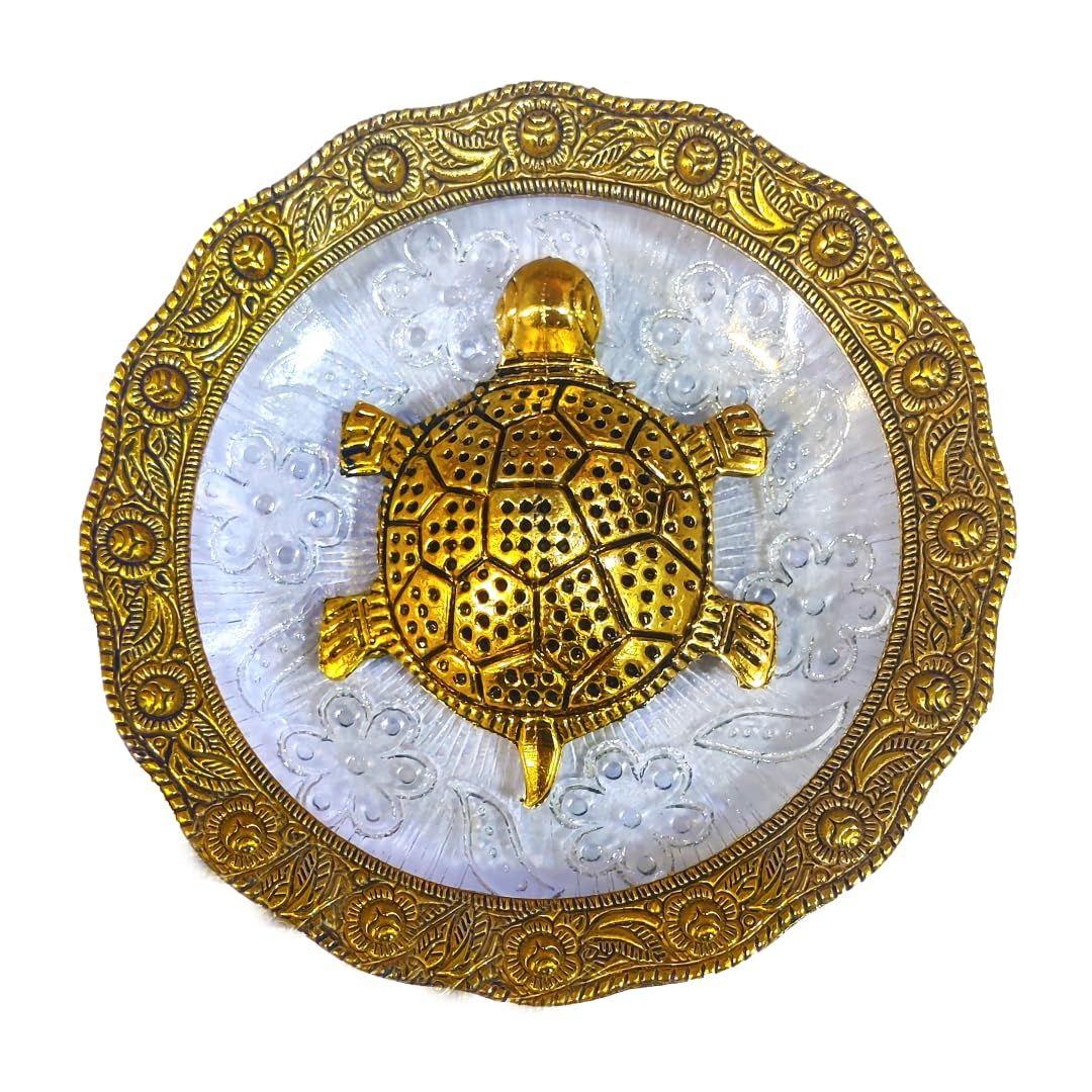 HOME GENIE Crystal Turtle for Feng Shui and Vastu | Good Luck Vastu Showpiece