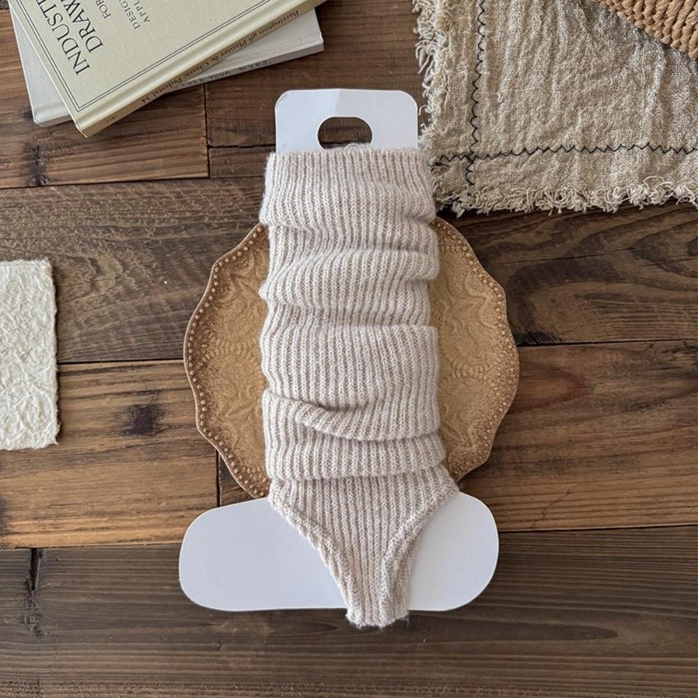 Guêtres épaisses à nœud tricoté, chaussettes mi-mollet, nouvelles chaussettes de danse et de ballet, cadeau