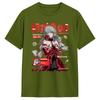 Wuthering Waves Characters Tshirt Summer Phrolova Fashion T Shirts Unisex Cotton Crewneck Plus Size Shortsleeve Streetwear Tops