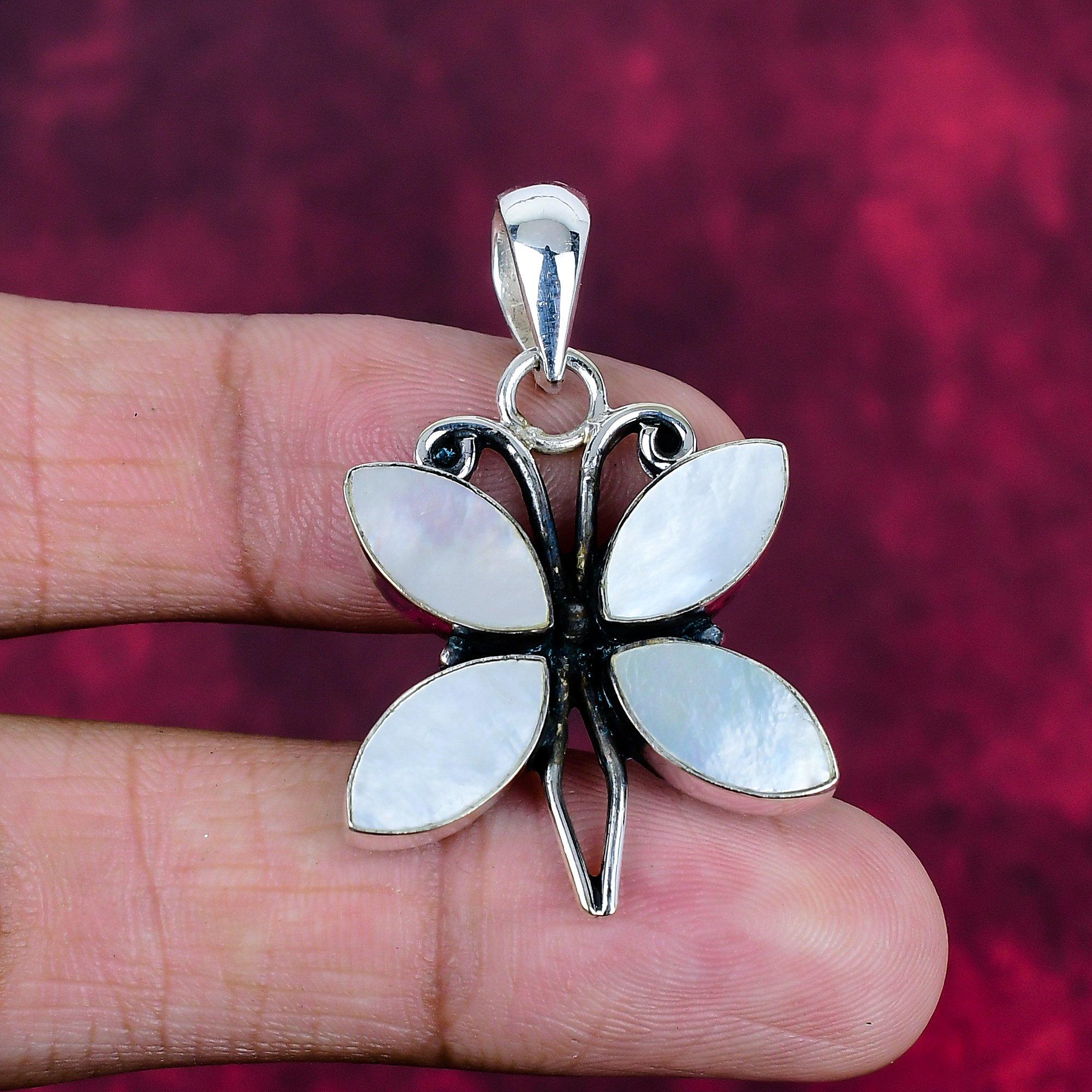 

Подвеска из перламутра, подвеска из настоящего драгоценного камня, подвеска из цельного серебра 925 пробы, ювелирное изделие ручной работы, подарок на годовщину White белый