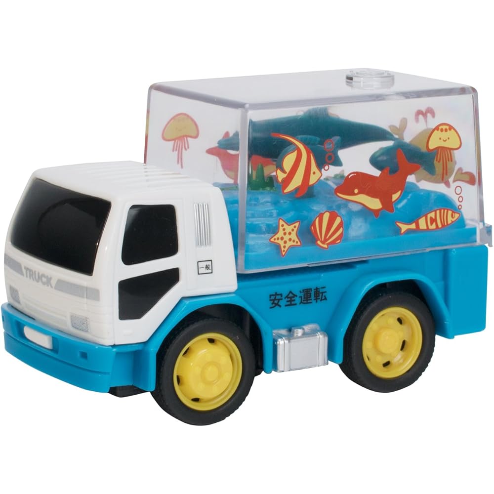 Maruka Drive Town No.9 Mobile Aquarium Toy Car for Ages 3 and Up