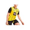 Puma Borussia Dortmund 2024-2025 Season SS24 Quick-Dry Slim-Fit Short-Sleeve Soccer Jersey Men Tops Yellow 774946-01