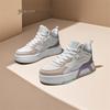 Yearcon Women's Macaron High-Top Platform Casual Sneakers