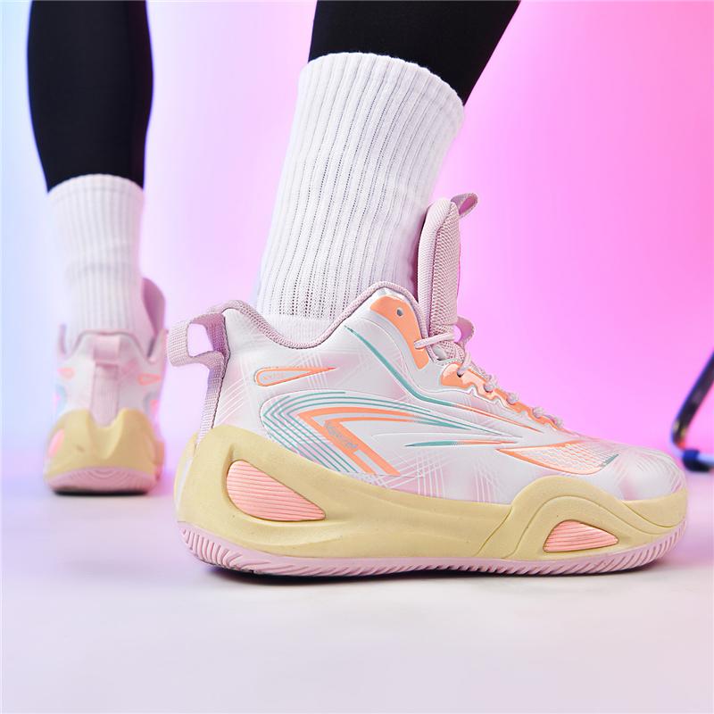 Mens Athletic Basketball Athletic Shoes High-Quality Breathable Cushioning Anti-Skid Wearable Gym Training Running Shoes For Men Women
