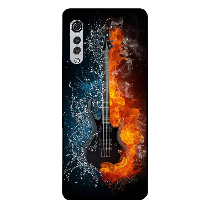 Para Capa LG Velvet Mármore Silicone Macio Capa Traseira para Celular LG Velvet 5G UW Para Capas LG Velvet 2 Pro / Velvet2 Pro Coque