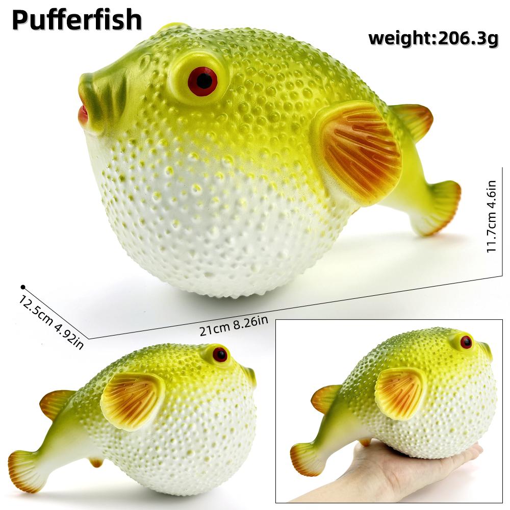 Simulated Marine animal model crab lobster starfish turtle underwater world Marine life Children's educational toy modelset toy