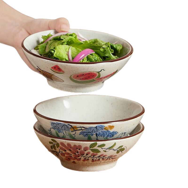 Yilan Vintage Chinese Style Ceramic Rice Bowls