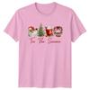 Tis The Season Christmas Holiday Santa Hot Chocolate Unisexs Unisexs Graphic Tee