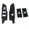 4Pcs/Set Car Window Switch Panel Cover Trim Lhd Fit For Toyota Corolla 2014 -2018