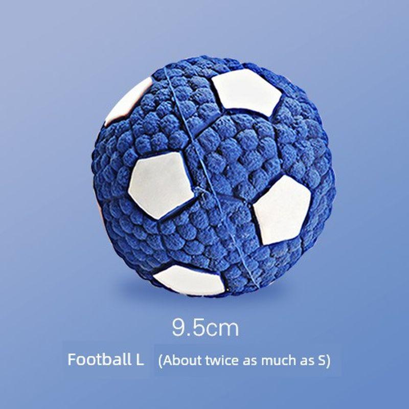 

Игрушки для собак Голосовая игрушка Мяч Тедди/Щенок французского бульдога Золотистый ретривер Молярный Долговечный Щенки Товары для питомцев Football tuba (about double the small size)