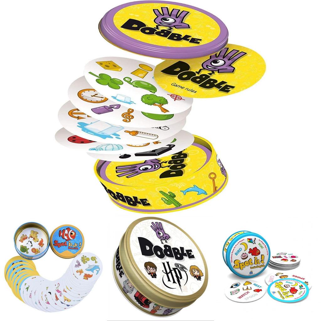 Dobble Spot It Game Cards For Addictive Family Fun And Quick Visual Challenges