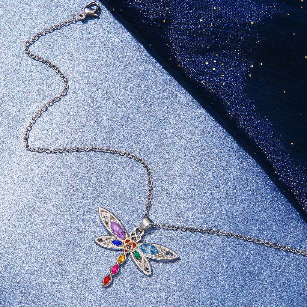 Seven Chakra Necklace, Elegant Flower Yoga Energy Necklace For Women, Exquisite Pendant, A Perfect Gift For Women.