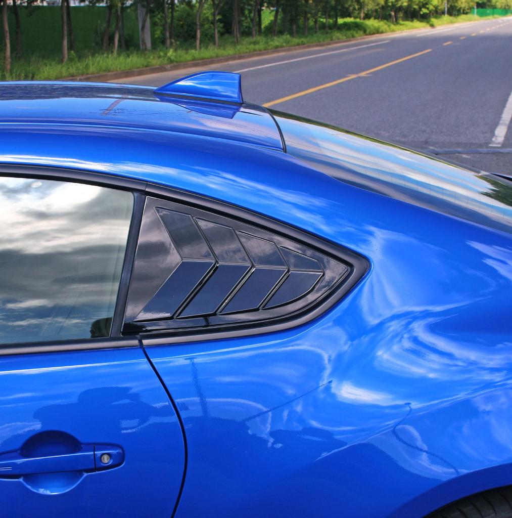 2022 Subaru BRZ & Toyota B6 Louvered Rear Spoiler Kit with Sport Roof Wing & Side Skirts