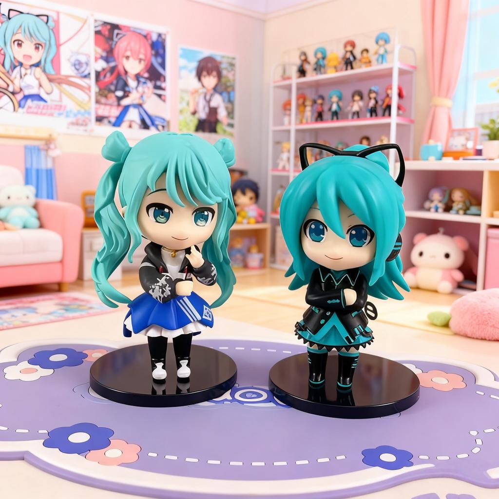 New Hatsune Miku Q Edition Series First Generation Blind Box Handmade Series Otaku Birthday Gift Collection
