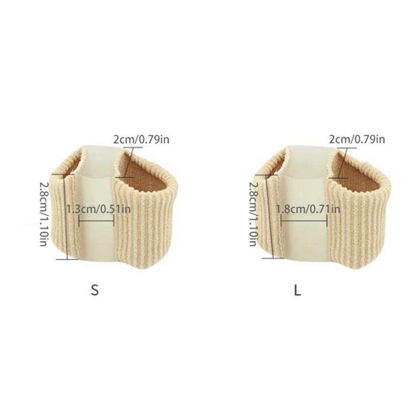 1Pcs Silicone Toe Spreader Separator Bunion Corrector Thumb Finger Correction Straightener Foot Care Tool