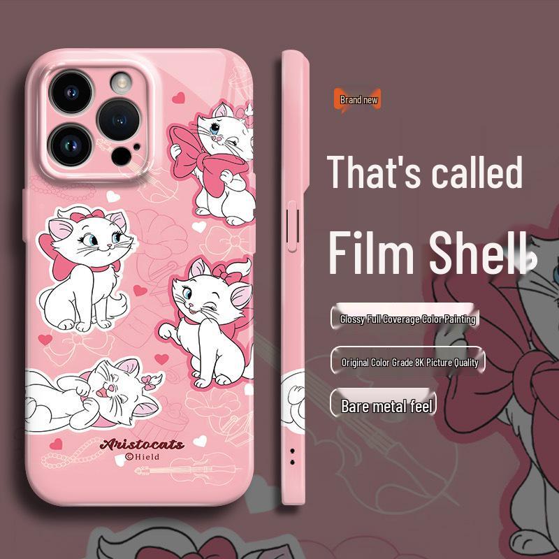 

Чехол для iPhone 16 Pro/17 Pro Max Mary Cat Celebrity Style, ударопрочный iPhone 16