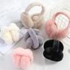 Plush Winter Must-Have Black Earmuffs For Women Stay Warm And Stylish Winter Ear Muffs For Women