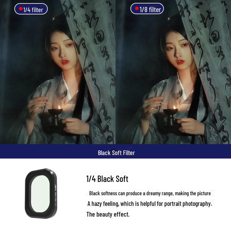 DJI Osmo Pocket 3 Filter: PL-Polarisations-, Weitwinkel- und Makroobjektive für Kameras der dritten Generation