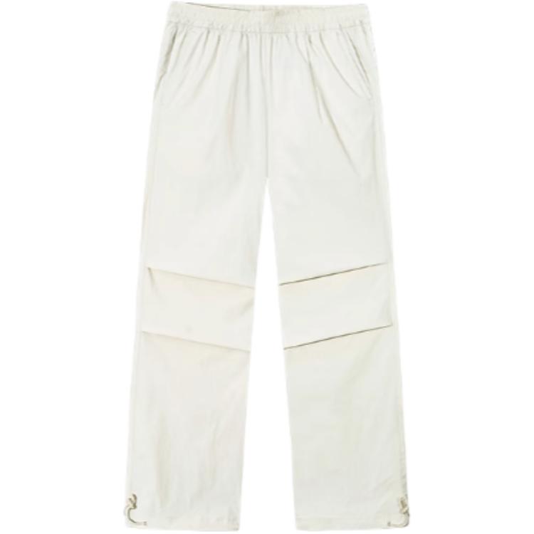 

Anta Casual Simple Solid Color Straight Loose Knit Sports Pants Women bottoms Triumphant-Gray 162527505-2