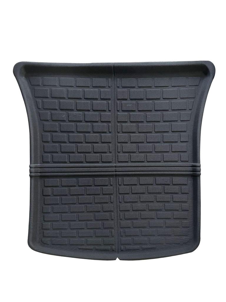 Non-Slip XPE TPE Floor Mats & Trunk Mat for Tesla Model 3/Y, Left & Right-Hand Drive, with Backrest & Foot Pads