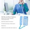 Wall Mounted Wired Telephone Rebroadcast Waterproof Dustproof Retro Wall Phone with Handset for Home Hotel   Bank