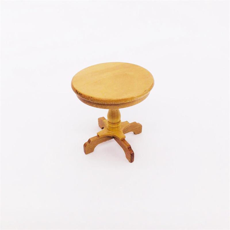 

1:12 Miniature Dollhouse Furniture Photography Prop - Round Table Ornament